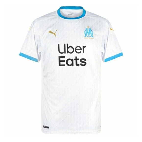 Puma Other - Olympique De Marseille Puma 20-21 Men's Size XL Home Kit Football Soccer Jersey